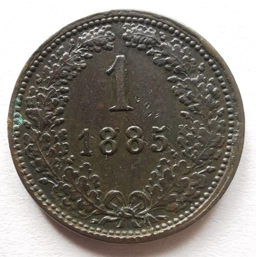 österreich kreuzer 1885 - 1,