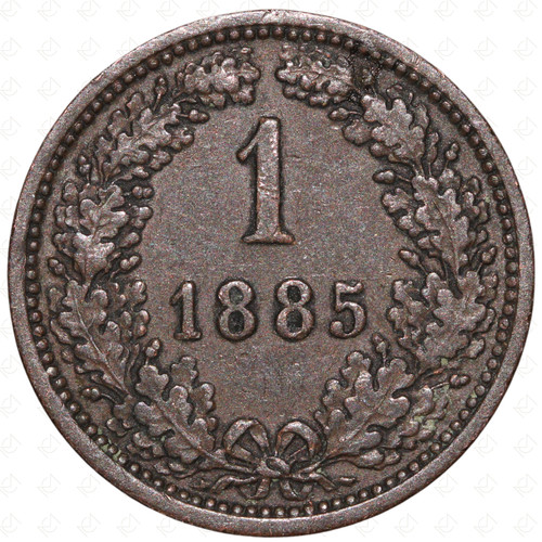 1885 österreich kreuzer - 1885,