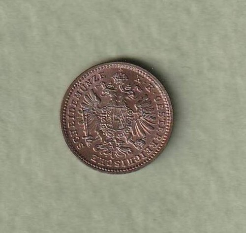 1885 kreuzer f - 1, (cu)