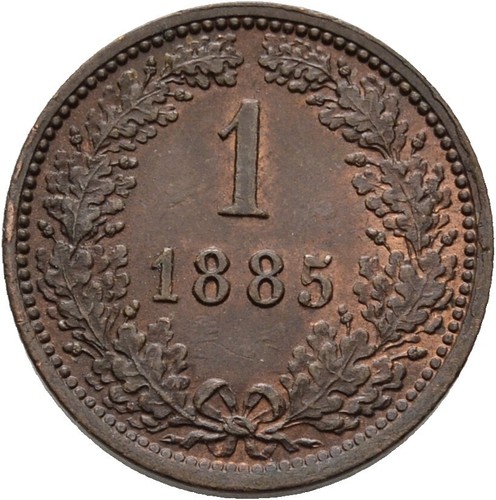 österreich kreuzer 1885 - Österreich, 1
